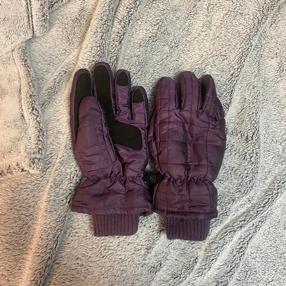 NWOT purple HEAD winter gloves